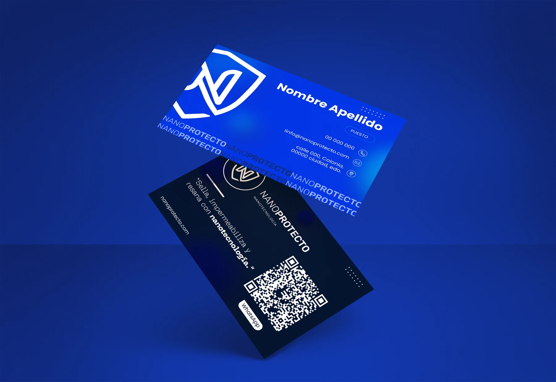 Nanoprotecto: identidad y materiales comerciales
