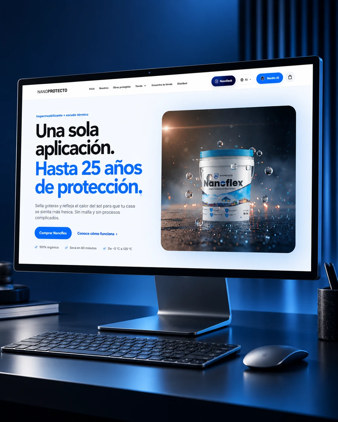 Nanoprotecto: rediseño de la web y experiencia de compra
