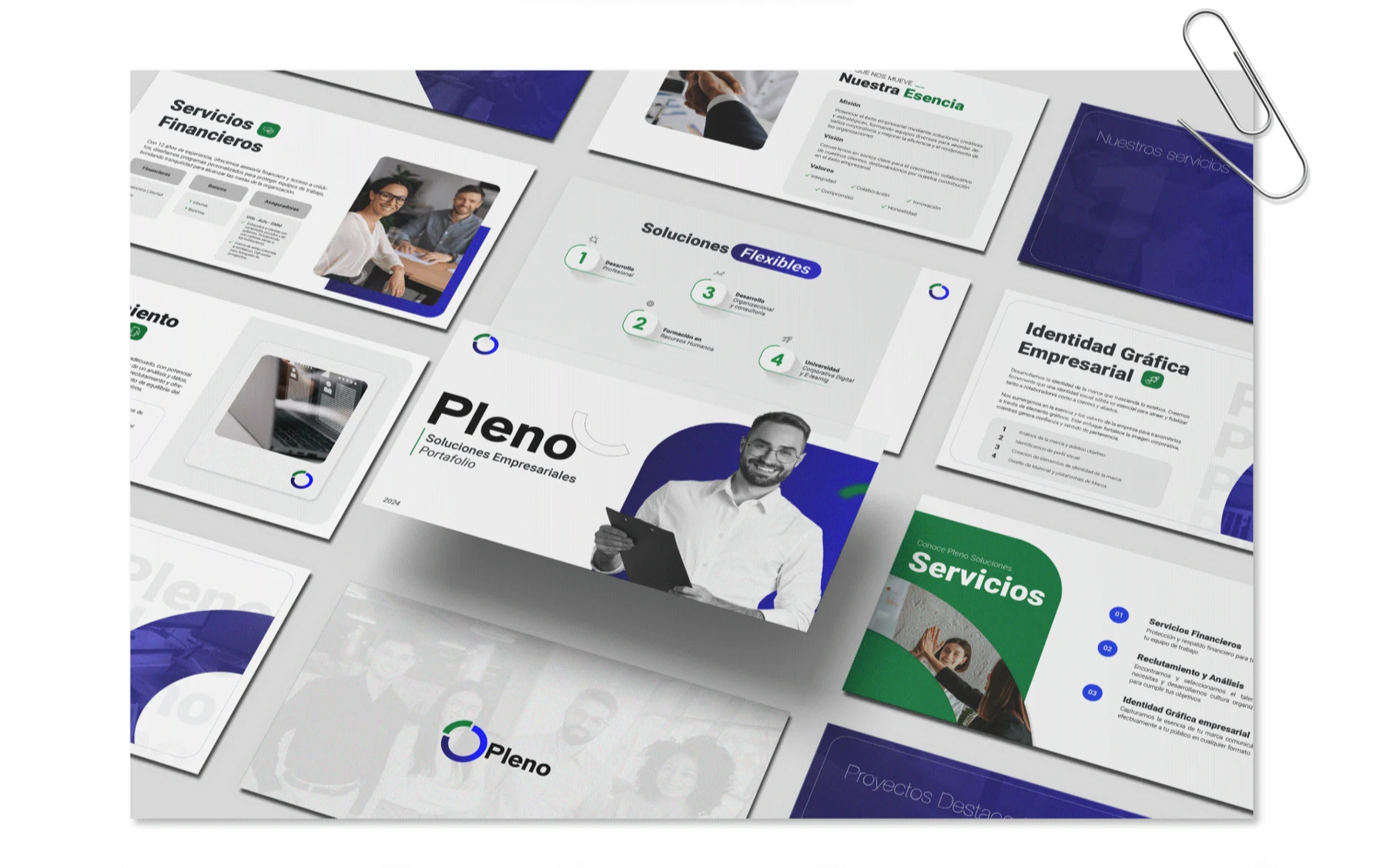 Pleno Soluciones: muestra del proyecto