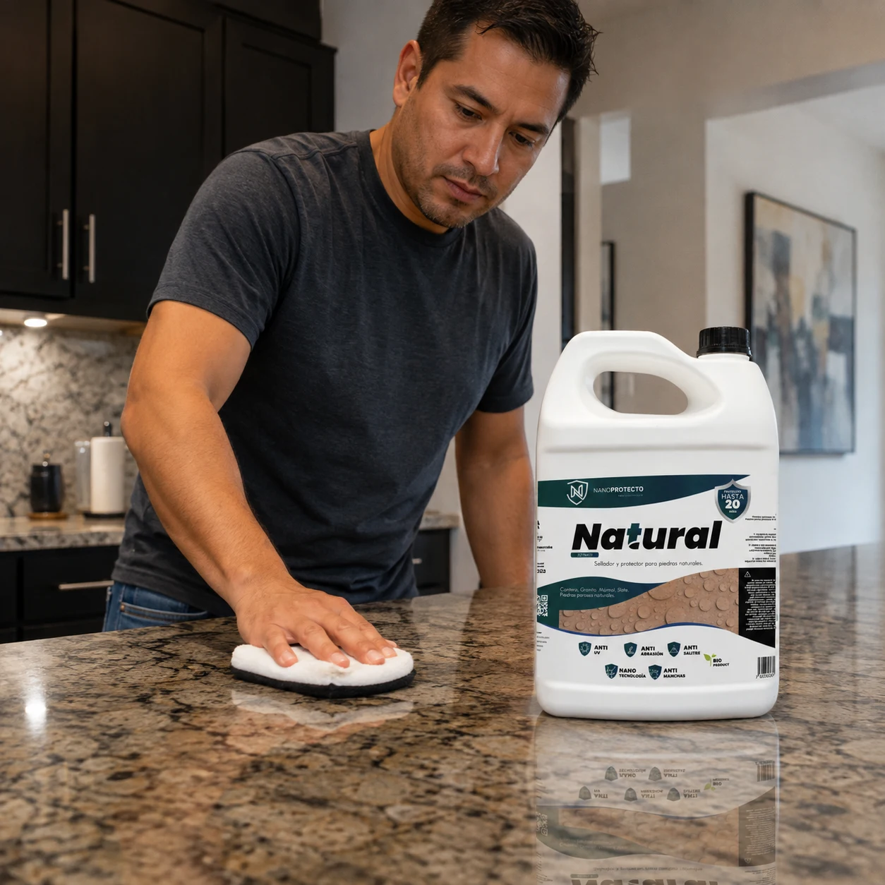 Nanoprotecto: etiquetas y productos en uso